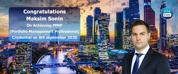 Congratulations Maksim on Achieving PfMP..!